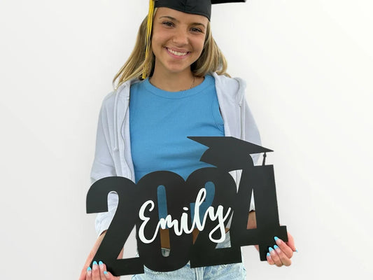 Wood Senior 2025 Graduation Sign.